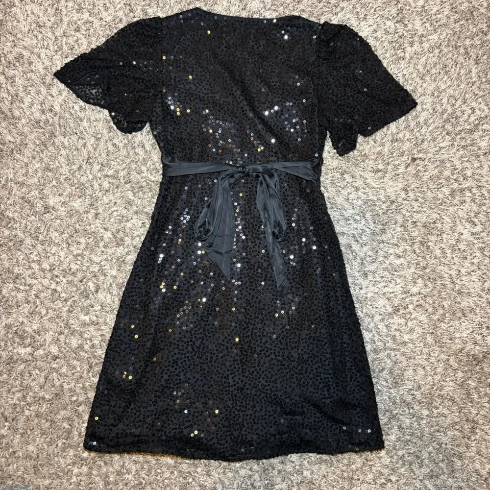 betsey johnson black sequin dress Betsey Johnson Sequin Cocktail Dress main image 1
